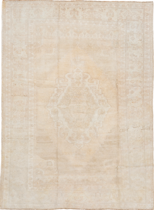 Vintage Oushak Area Rug (5' x 7')
